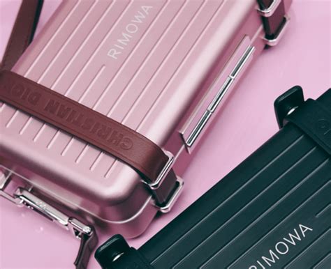 rimowa dior capsule|dior rimowa luggage.